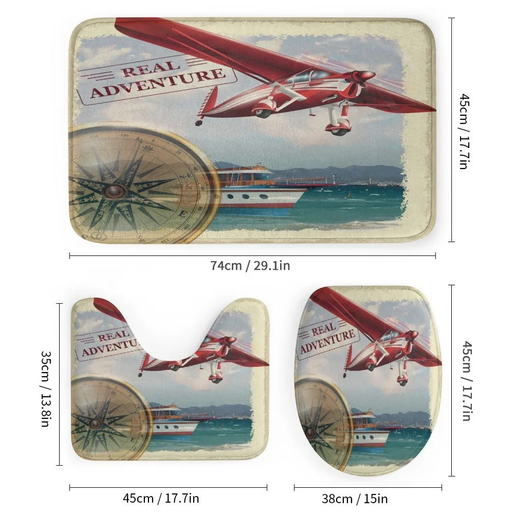 Coastline Red Plane — Detail 1