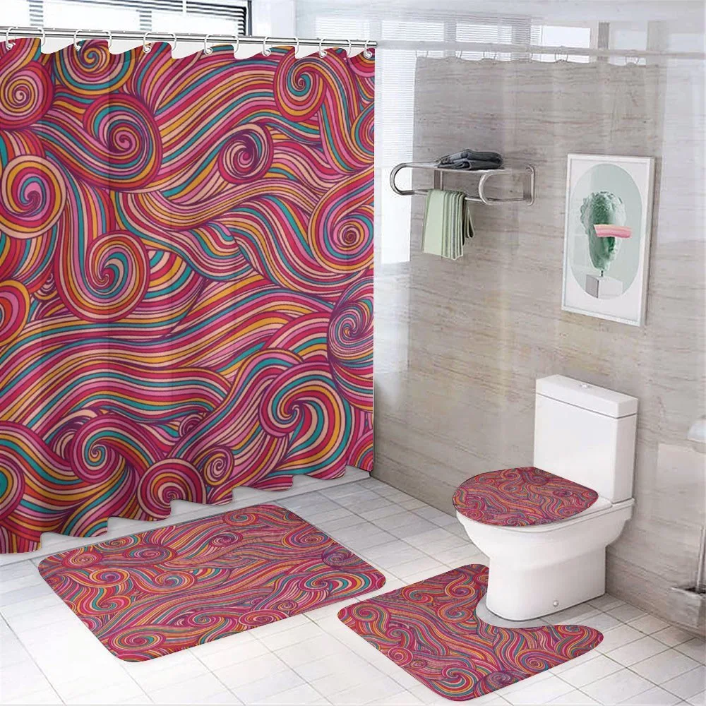 Colorful Vibrant Waves — Your design