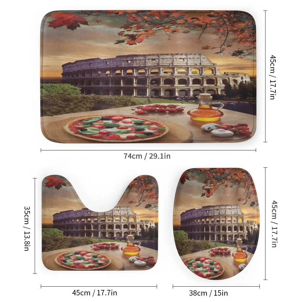 Colosseum Italy Pizza Autumn — Detail 1