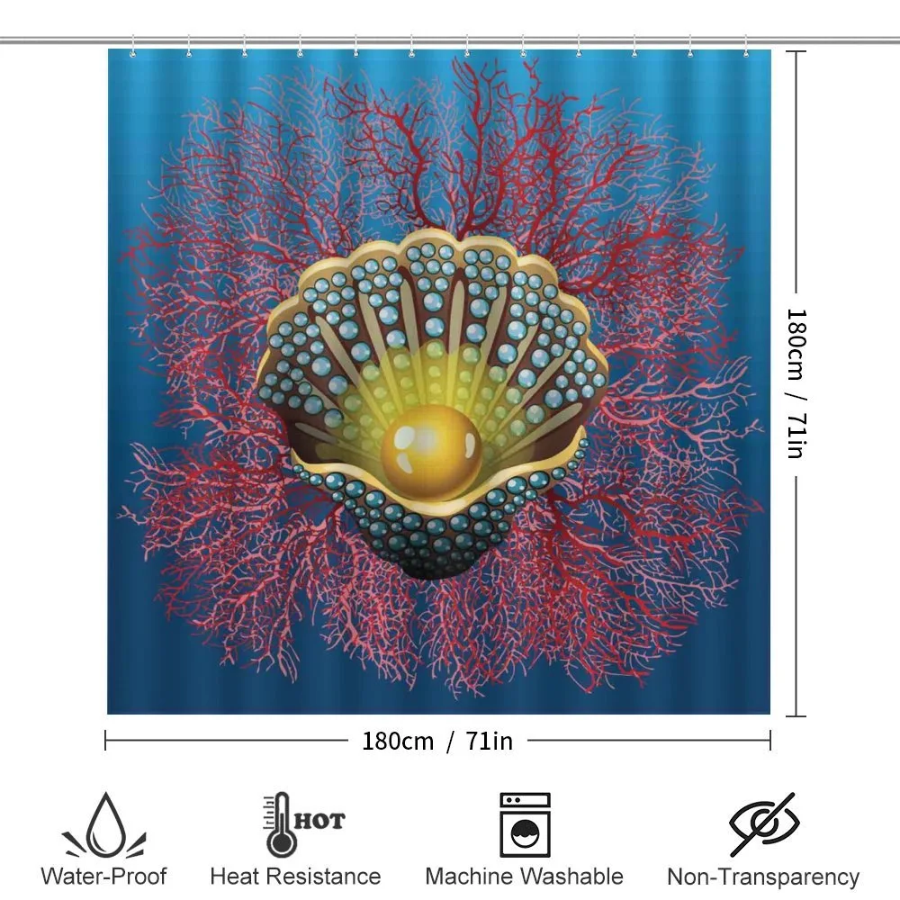 Coral Nautical Artwork — Detail 2