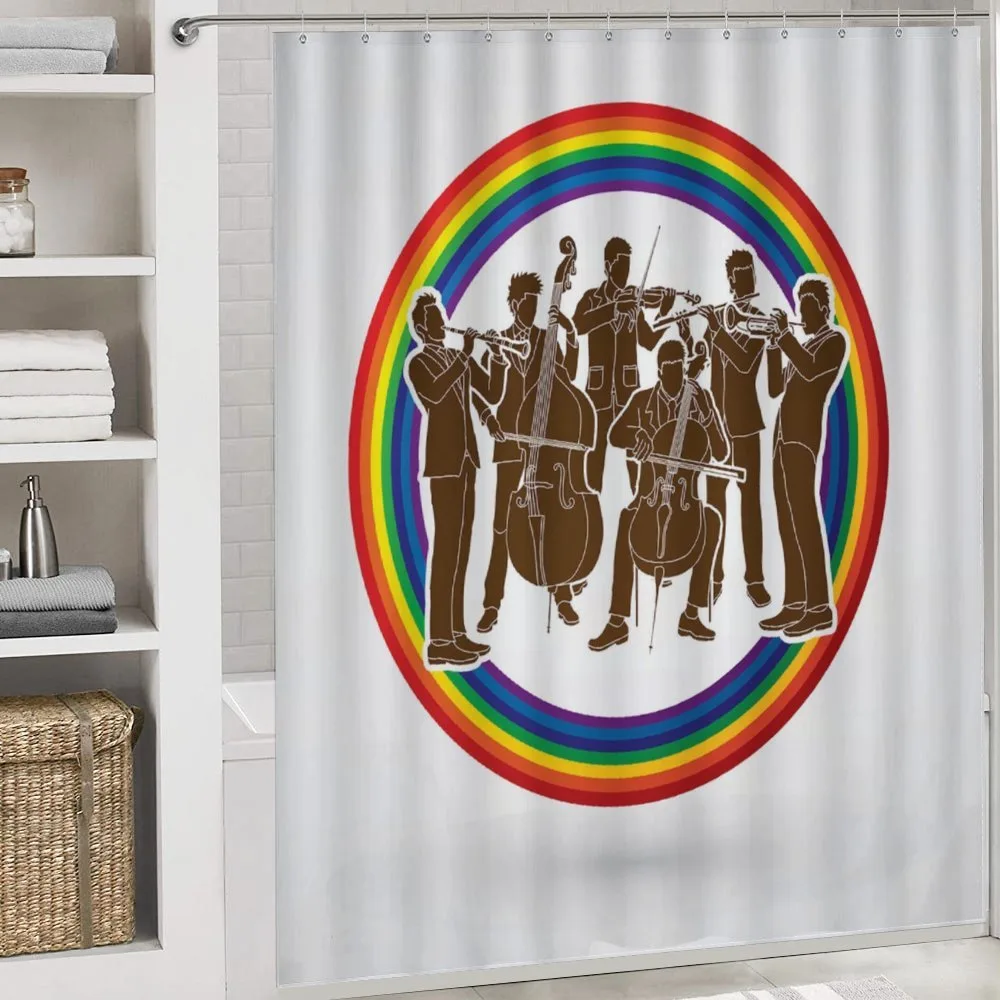 Musicians in Rainbow Circle — Detail 4
