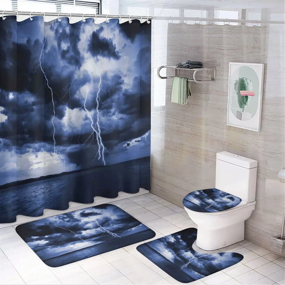 Rain Clouds Storm Rays — Your design