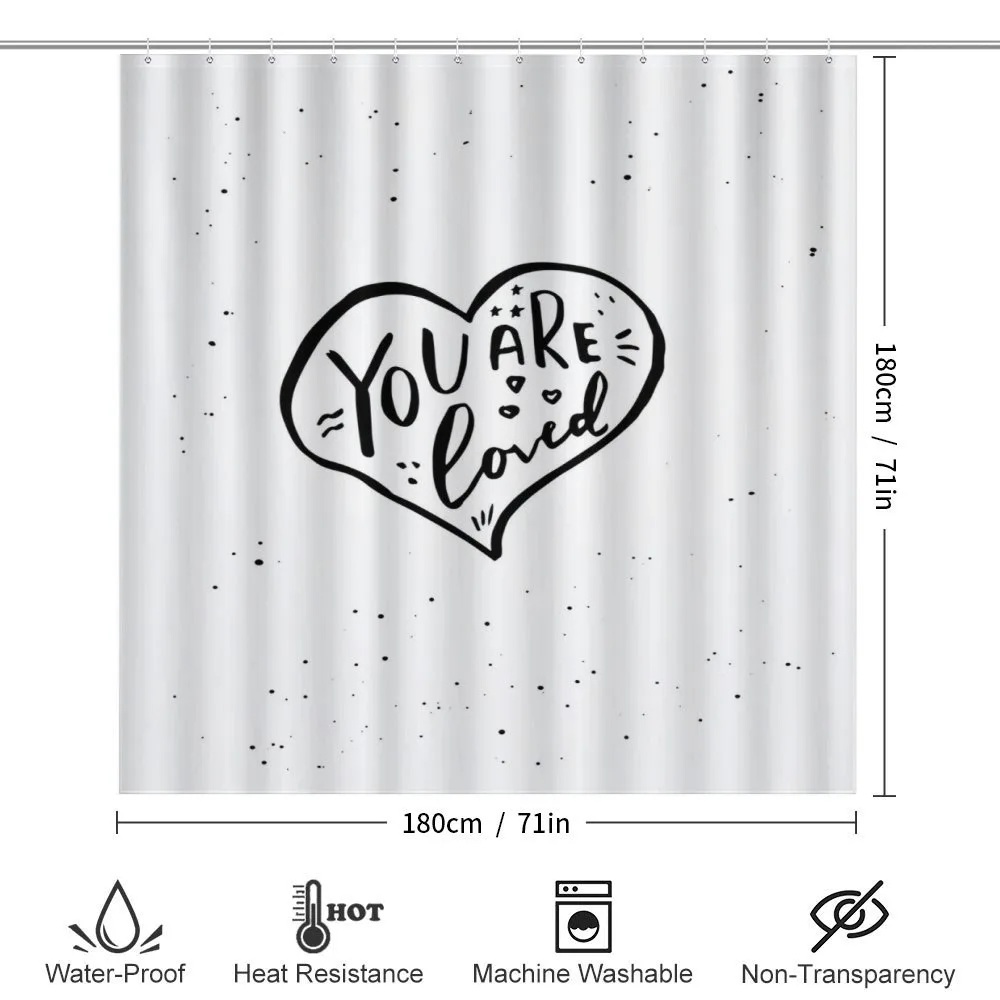 You Are Loved Heart — Detail 2