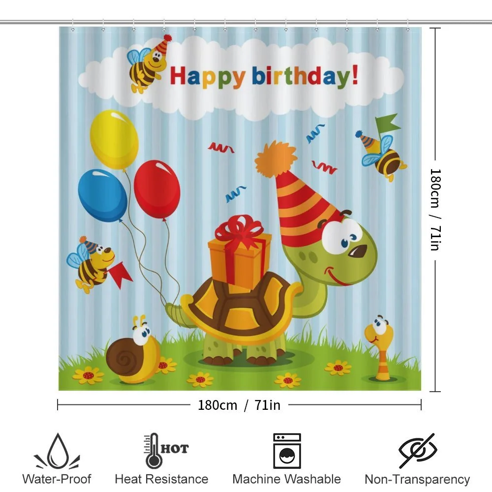 Birthday Party Turtle — Detail 2