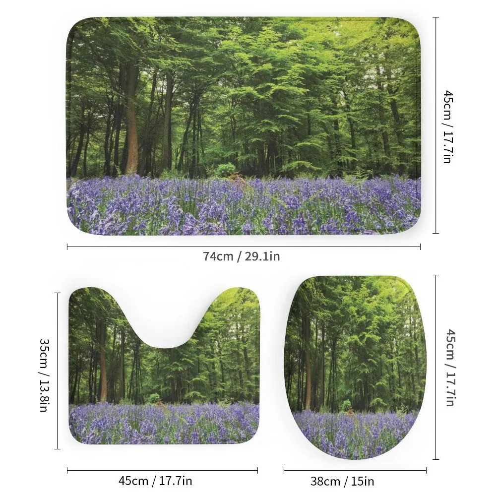 Bluebell Flowers Forest — Detail 1