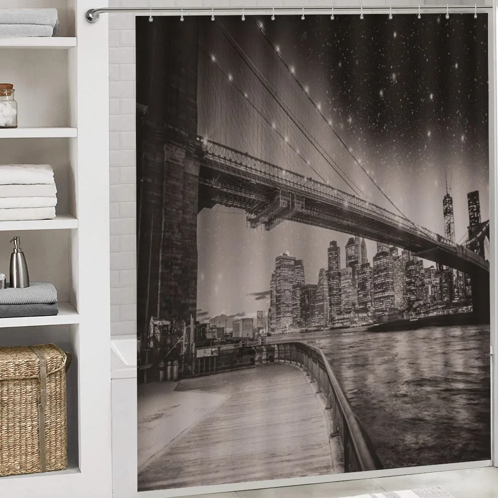 Brooklyn Bridge Night — Detail 4