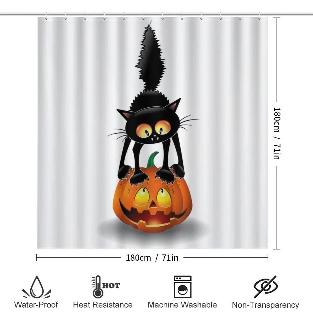 Cartoon Animal on Pumpkin — Detail 2