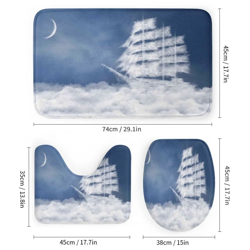 Clouds Ship in Sky — Detail 1