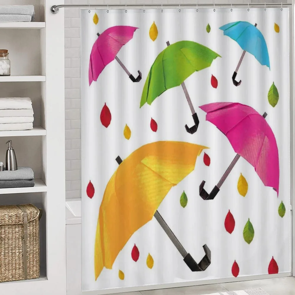 Colorful Umbrellas Leaf — Detail 4