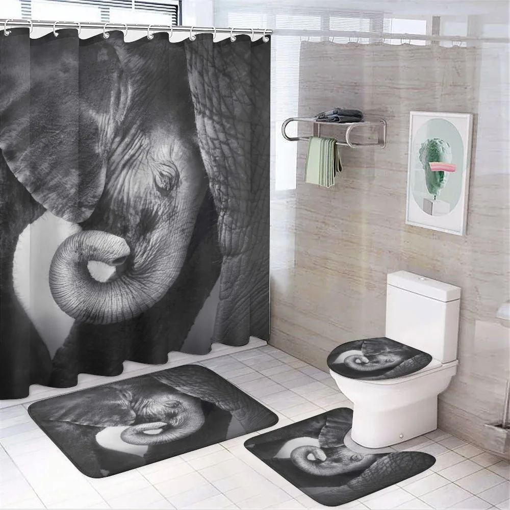 Elephant Mother and Baby — Your design