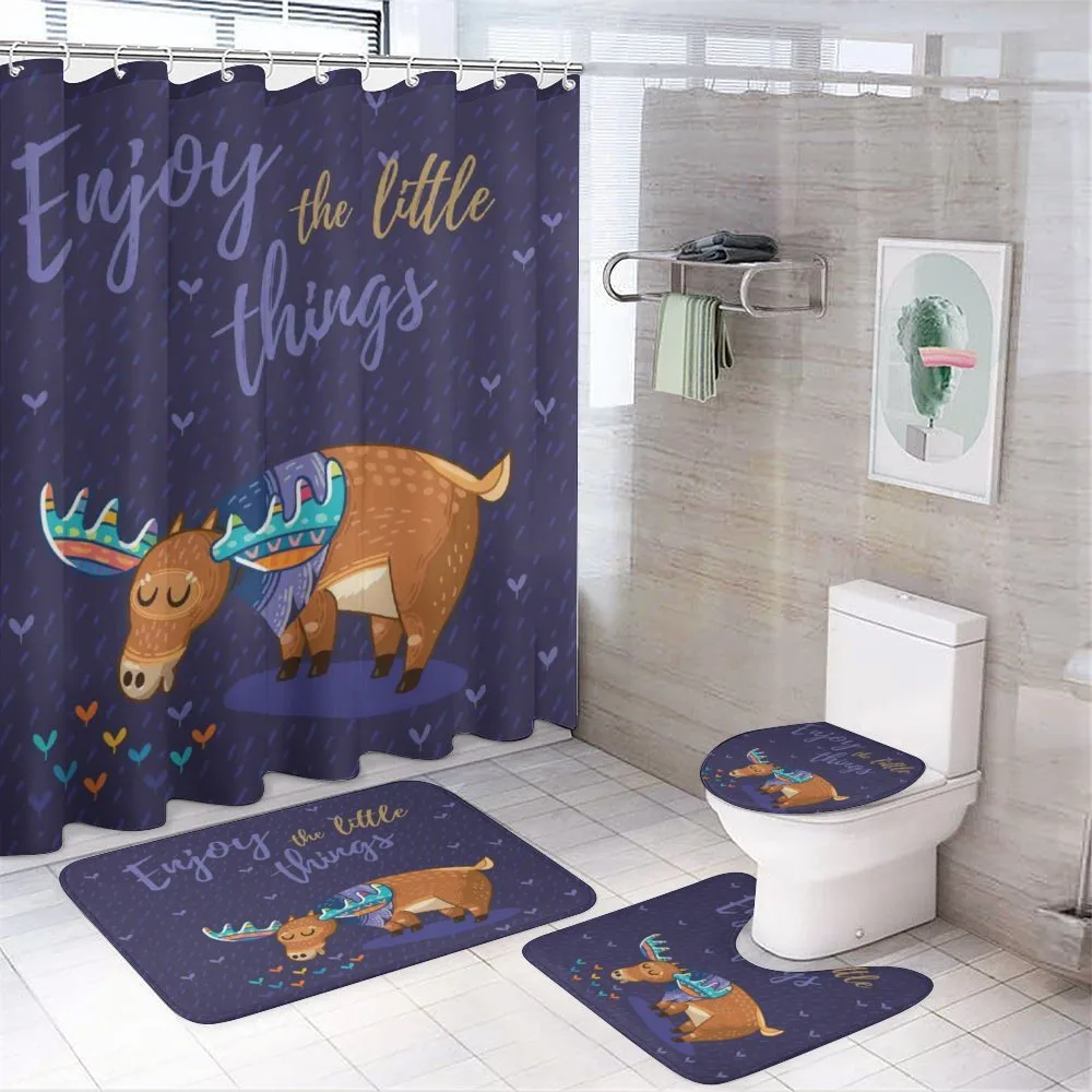 Elk Grazing in the Rain — Your design