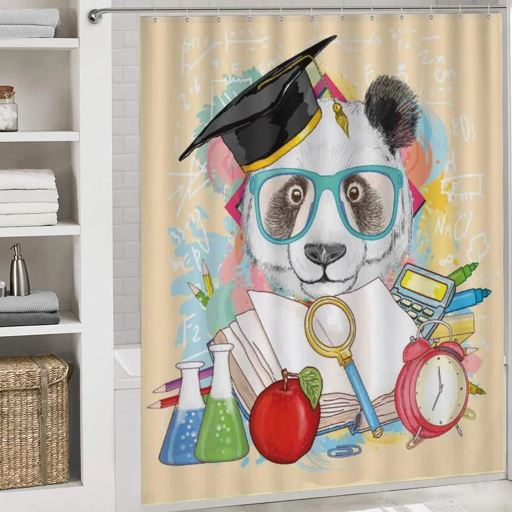 Hipster Panda in School — Detail 4