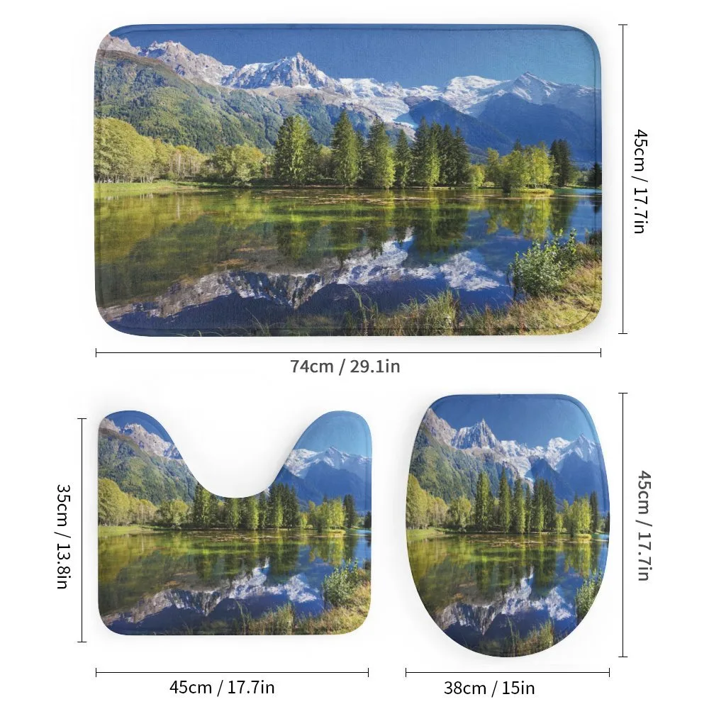 Mountain Lake Evergreen — Detail 1