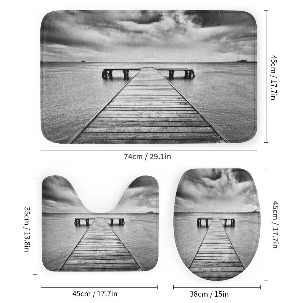 Old Pier on Sea — Detail 1