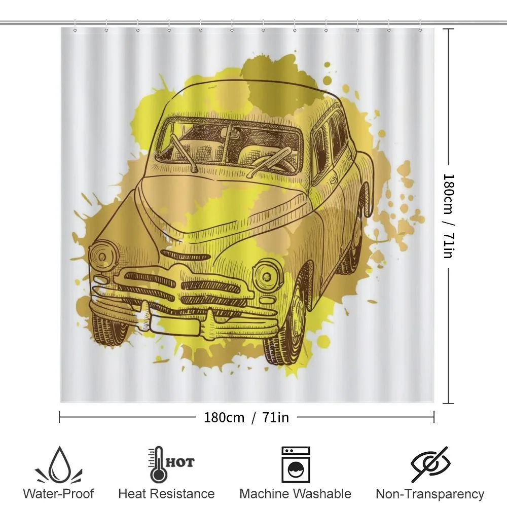 Retro Car Splash — Detail 2