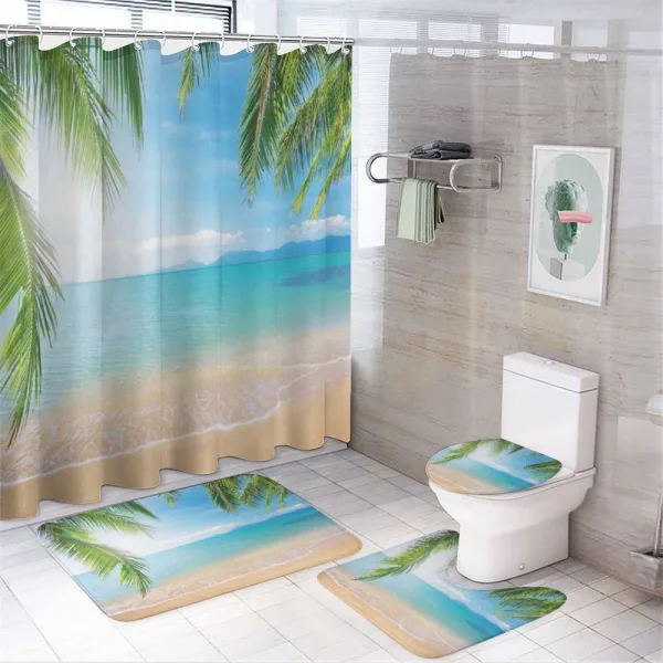 Surf Tourism Thailand on a shower curtain