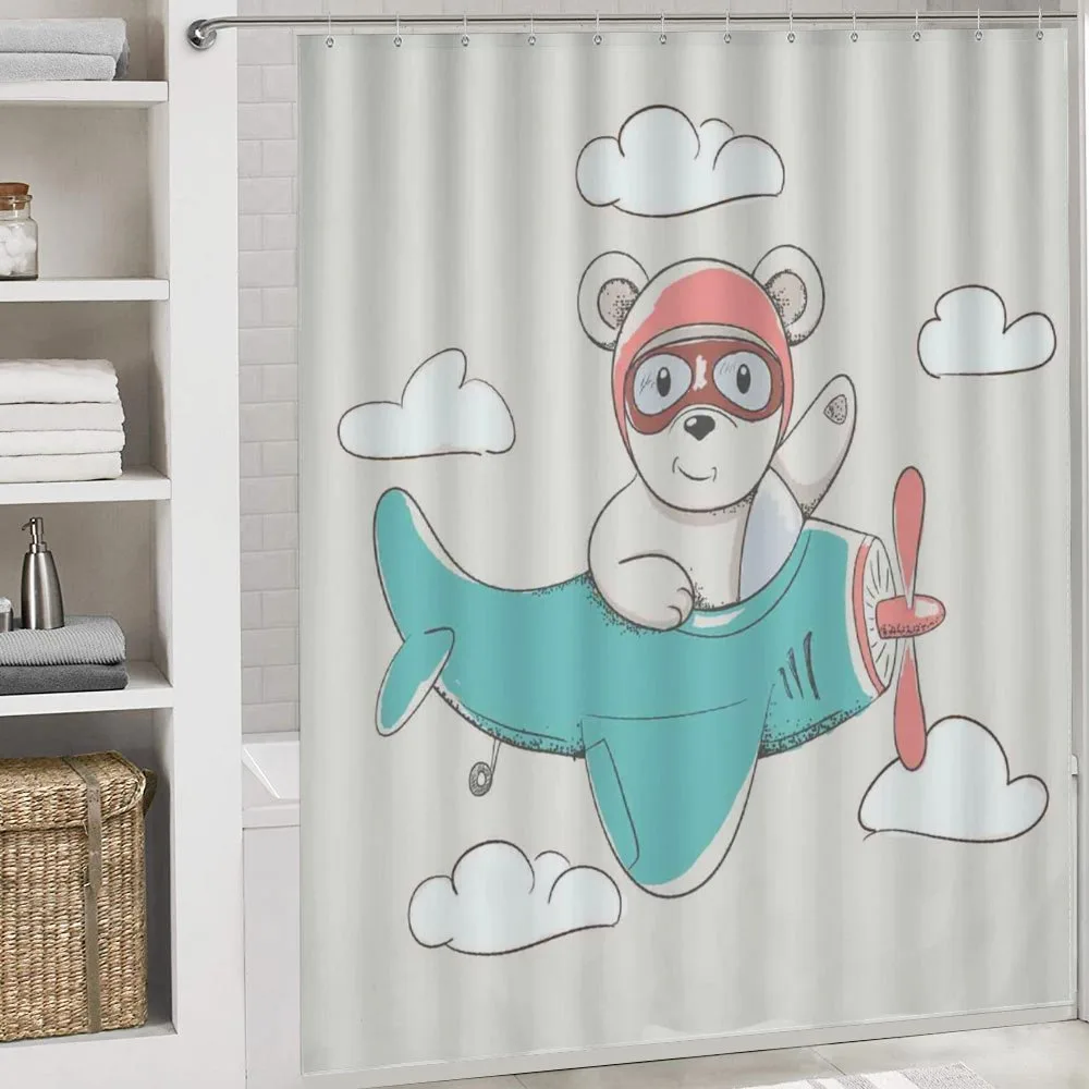 Teddy Bear on Biplane — Detail 4