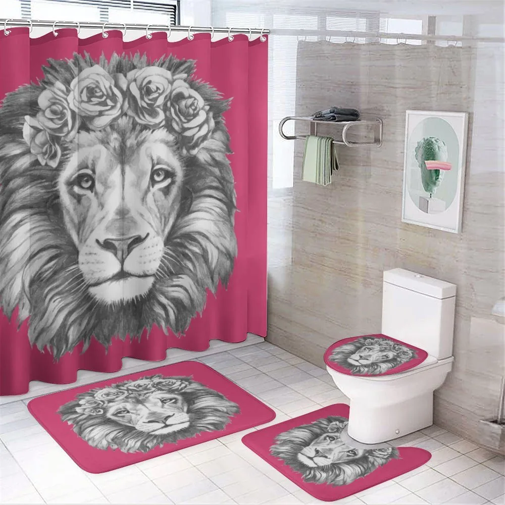 Wild Animal Floral Wreath — Your design