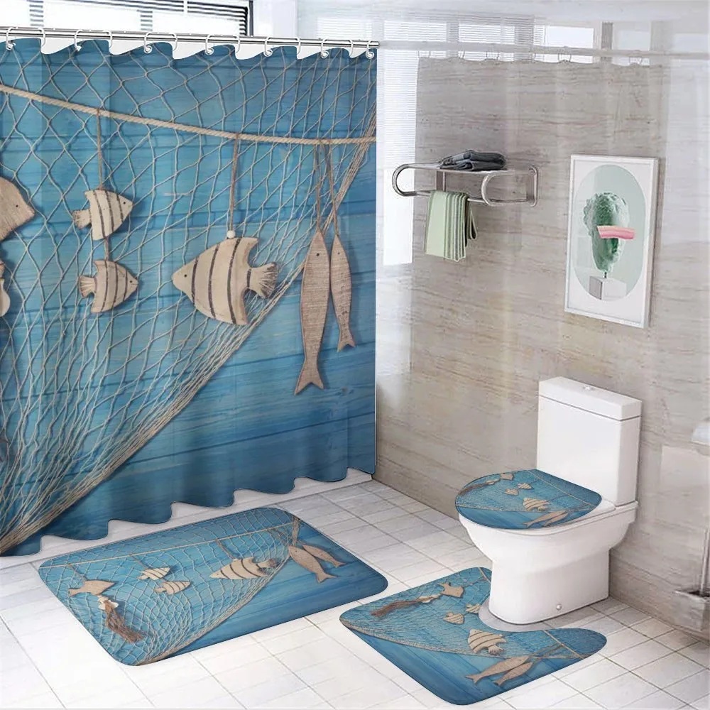 Wooden Fish Shell on Net — Your design