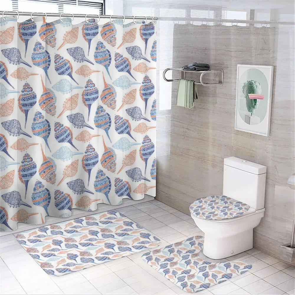 Abstract Marine Seashells — Your design
