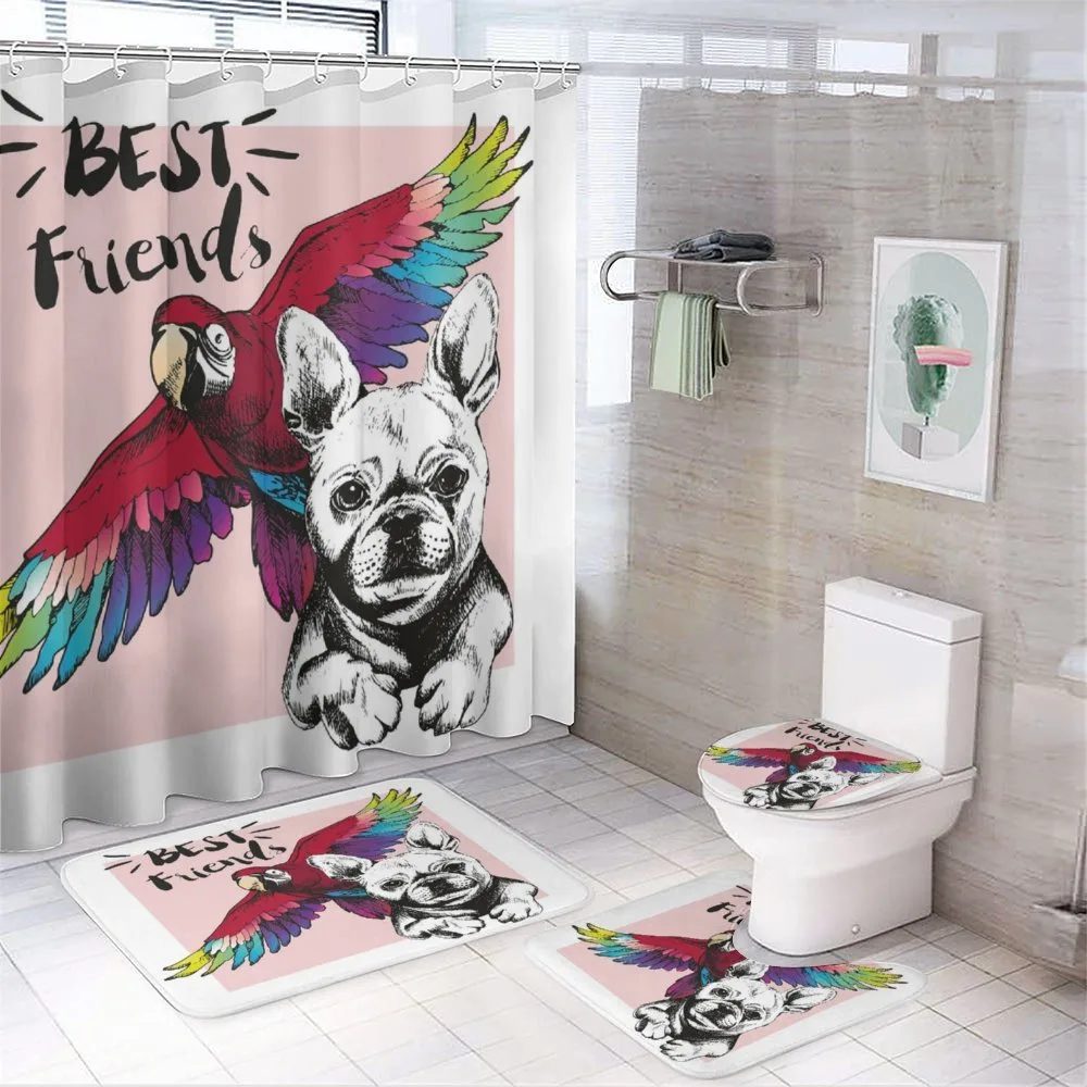 Bulldog Parrot Friends — Your design