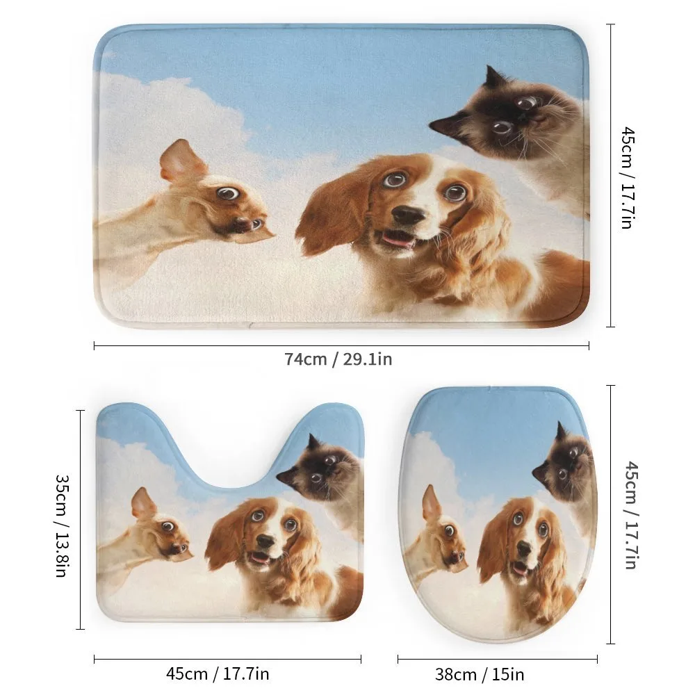 Cats Dogs in Sky Clouds — Detail 1