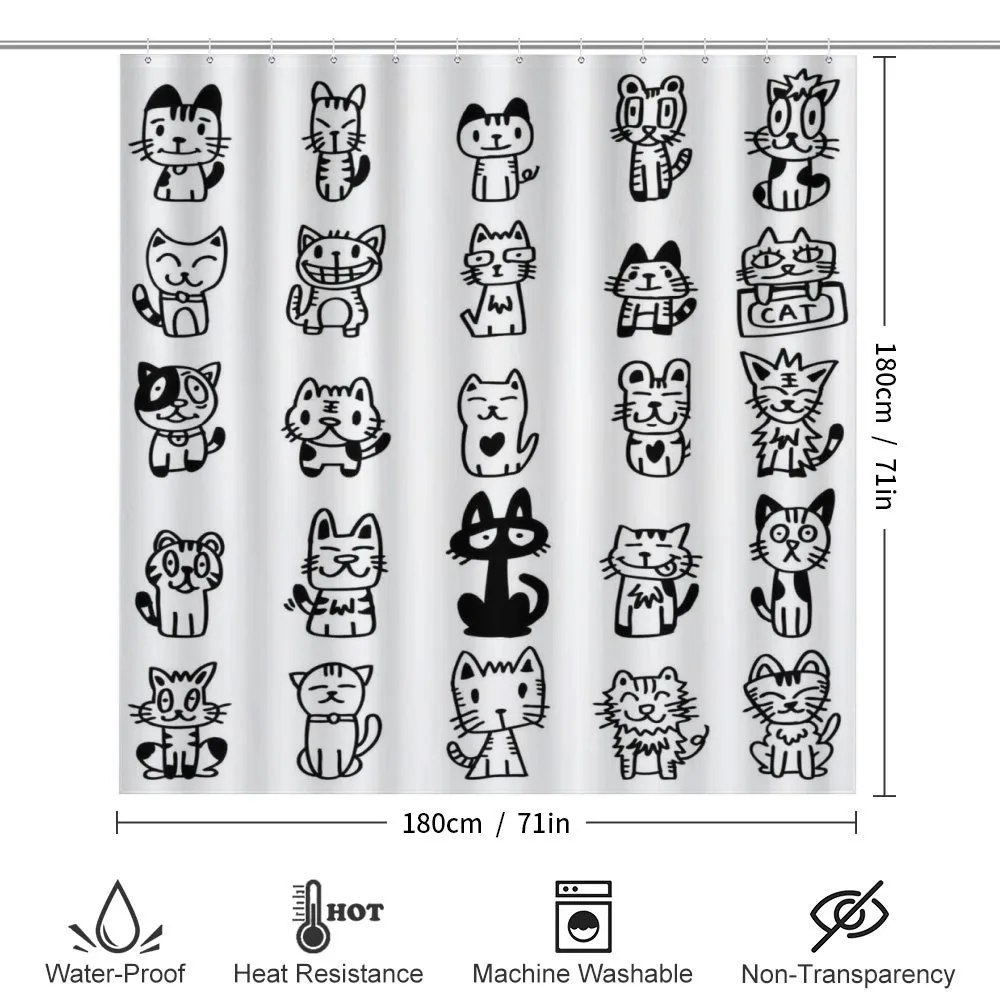 Cats with Happy Faces — Detail 2