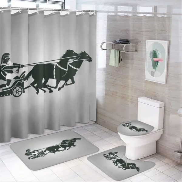 Chariot Gladiator on a shower curtain