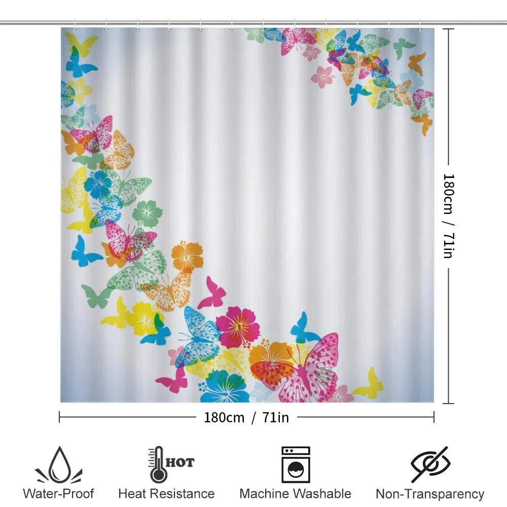Colorful Butterfly Borders — Detail 2