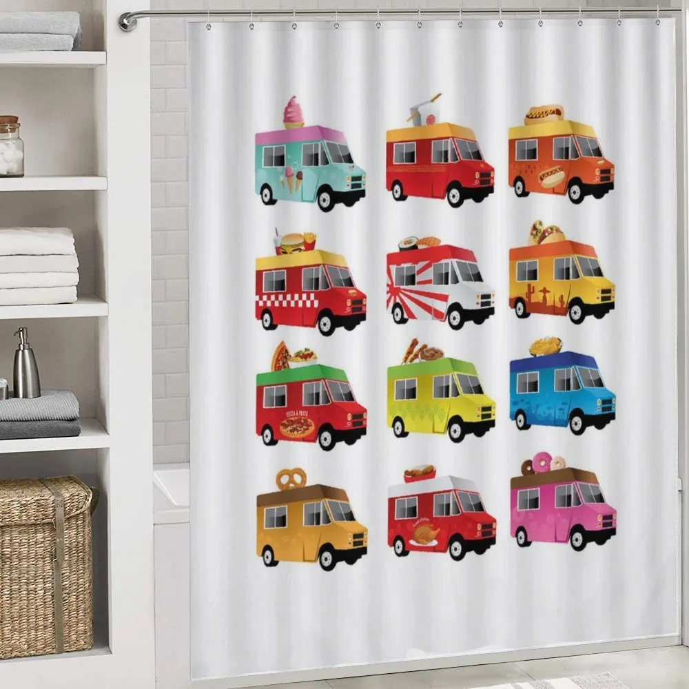 Colorful Food Trucks — Detail 4