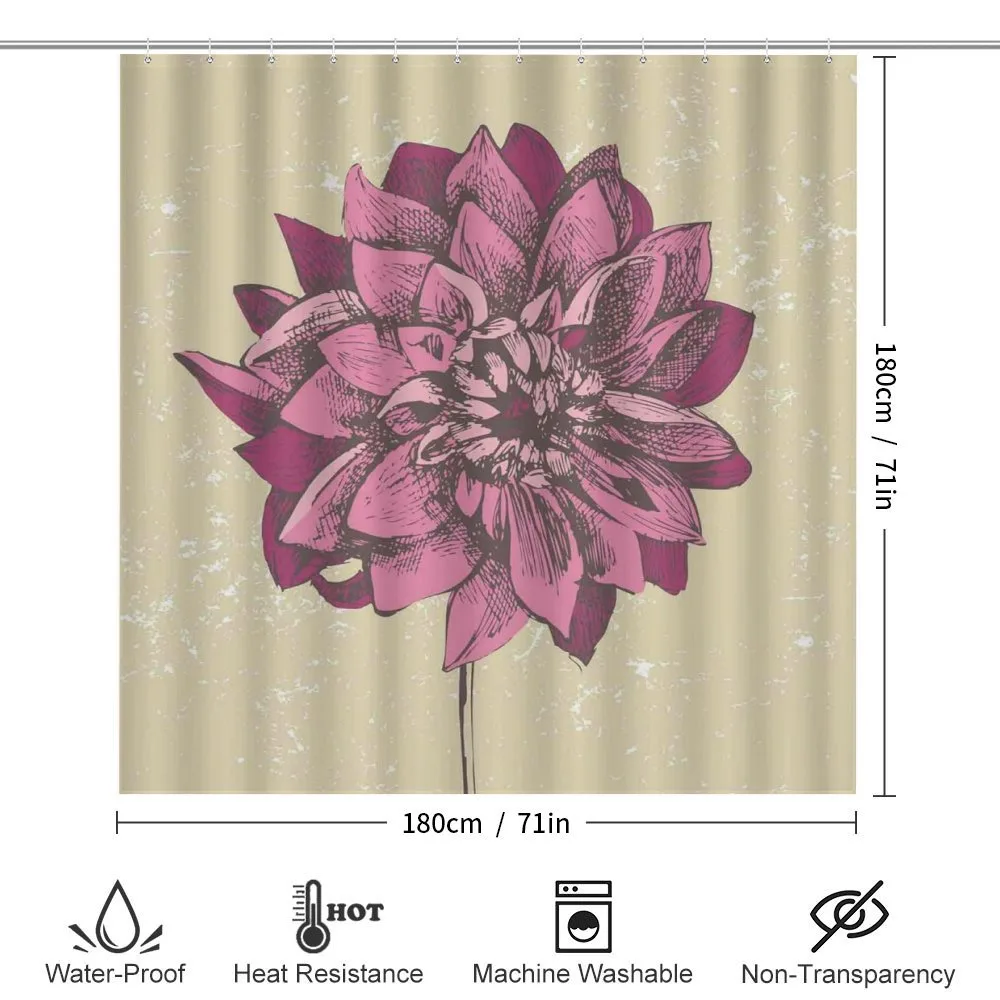 Dahlia Flower Bohemian — Detail 2