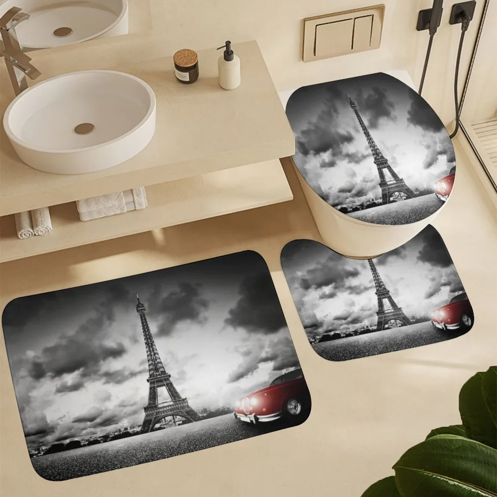 Eiffel Tower Cloudy Day — Detail 5