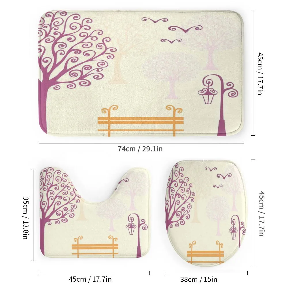 Park Bench Pastel Color — Detail 1