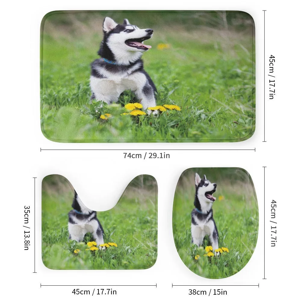 Puppy on Grass — Detail 1