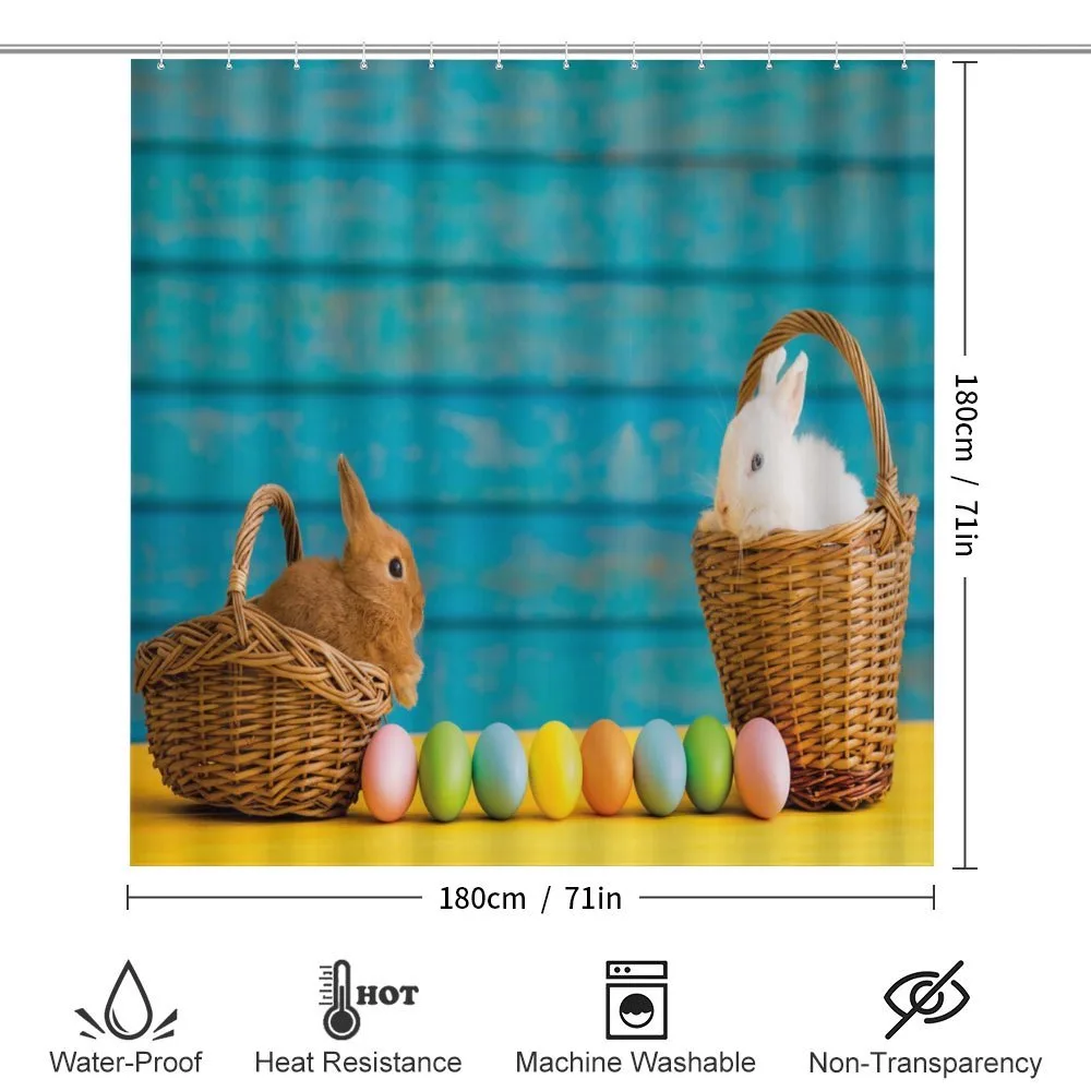 Rabbits in Baskets — Detail 2