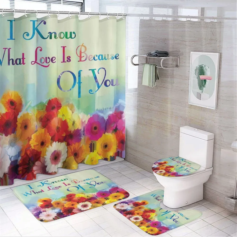 Romantic Words with Flowers — Your design