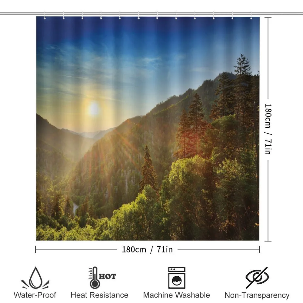 Sunset at Newfound Gap — Detail 2