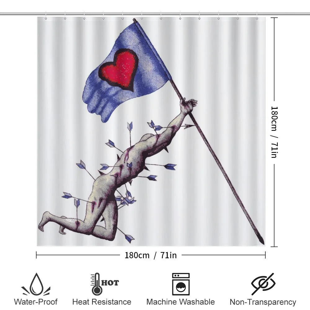 Warrior with Flag — Detail 2