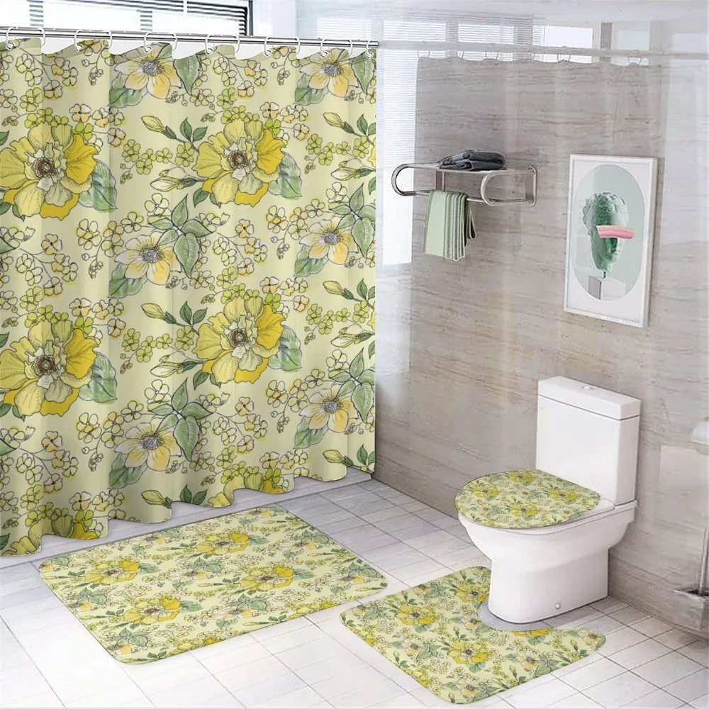Watercolor Leaves Blossom — Your design