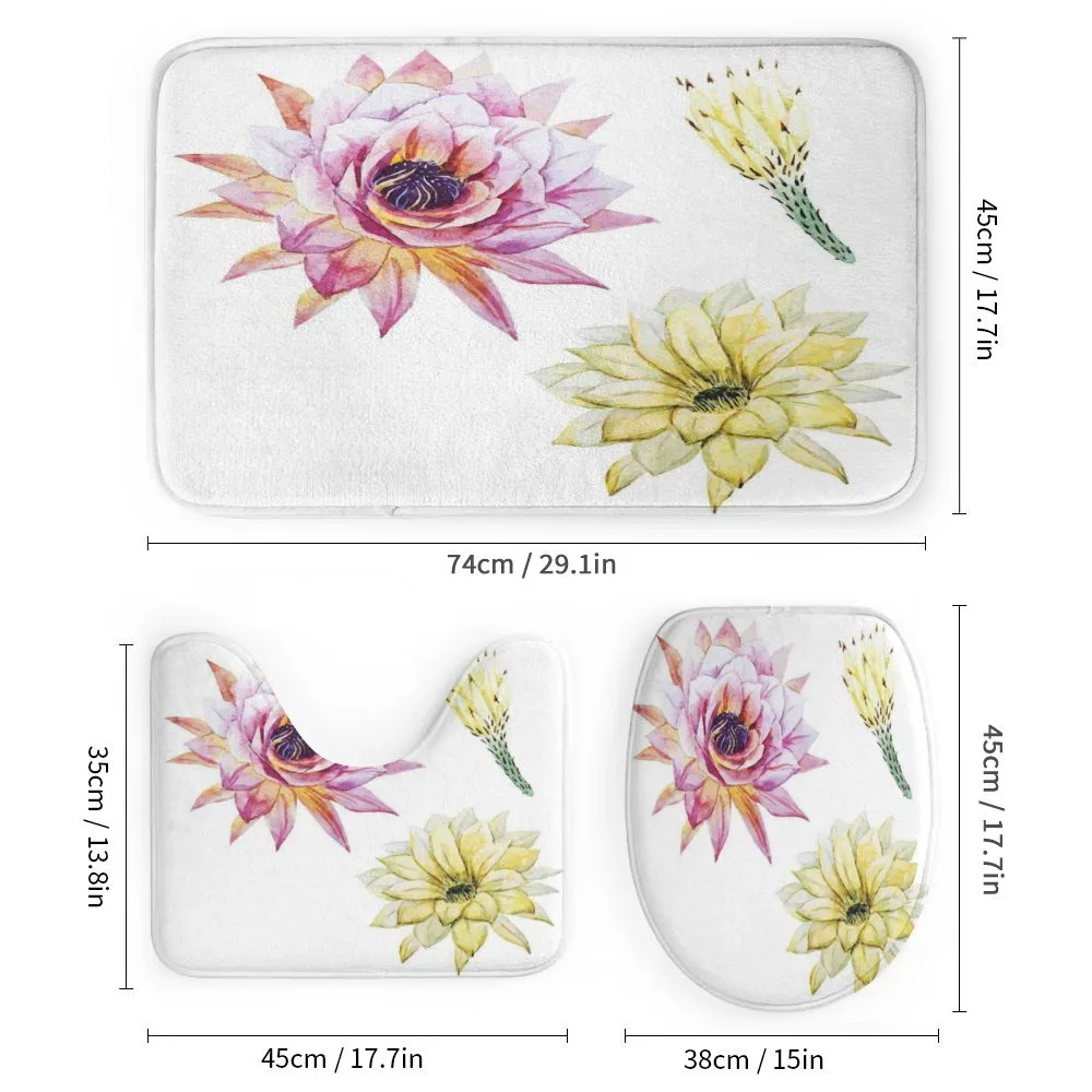 Watercolored Flowers — Detail 1