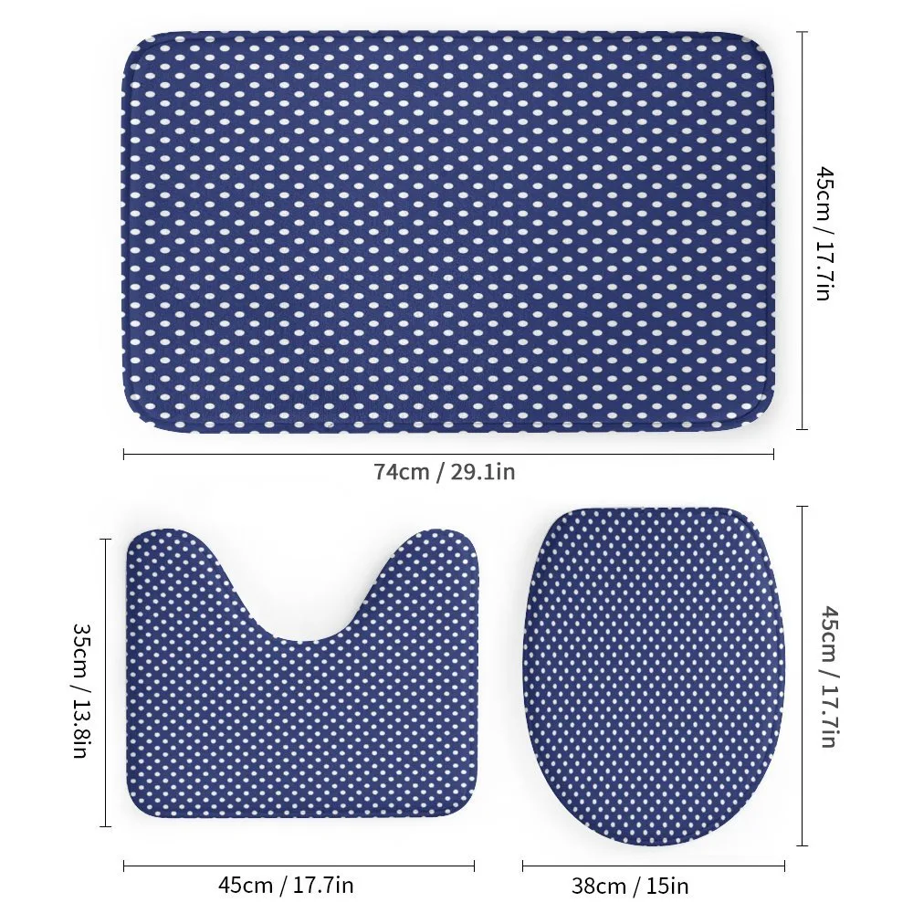 White Polka Dotted Tile — Detail 1