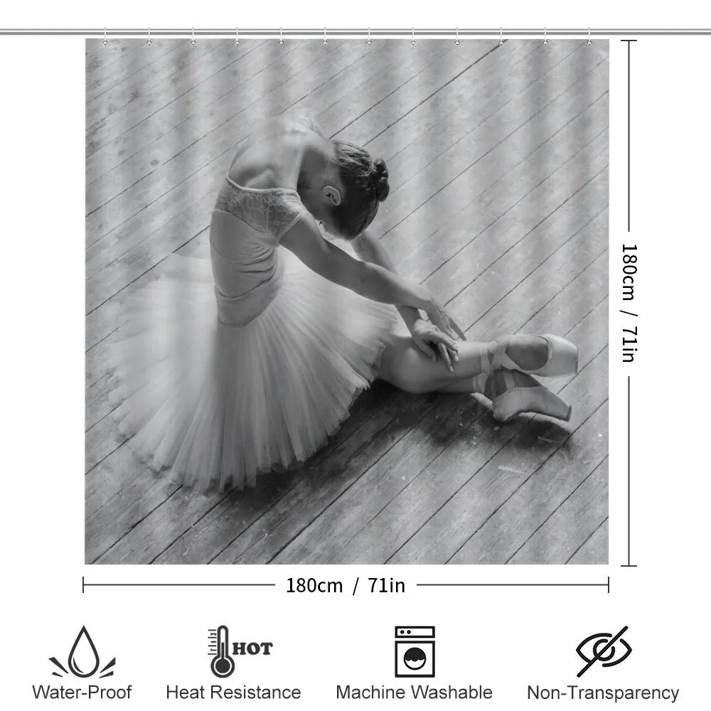 Young Dancer in Studio — Detail 2