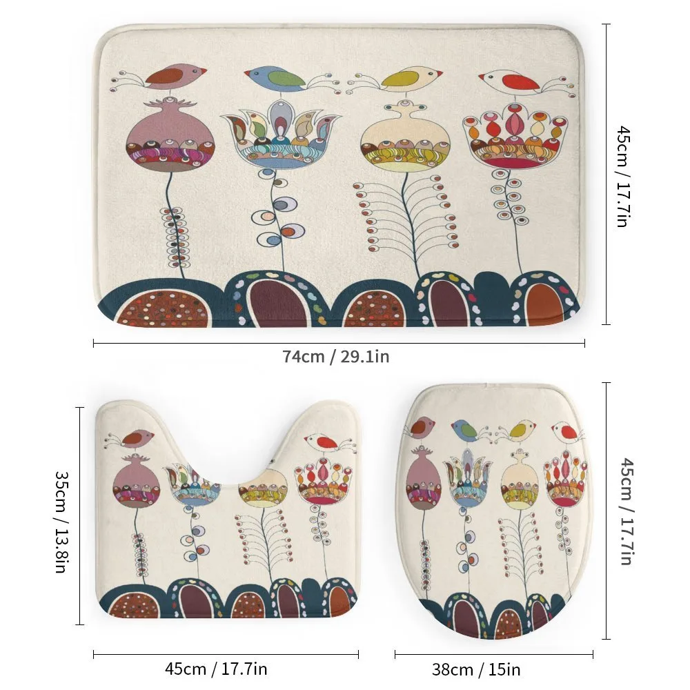 Birds Flowers — Detail 1