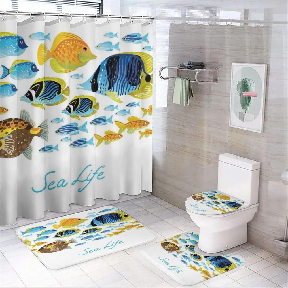 Cartoon Sea Life Theme — Your design