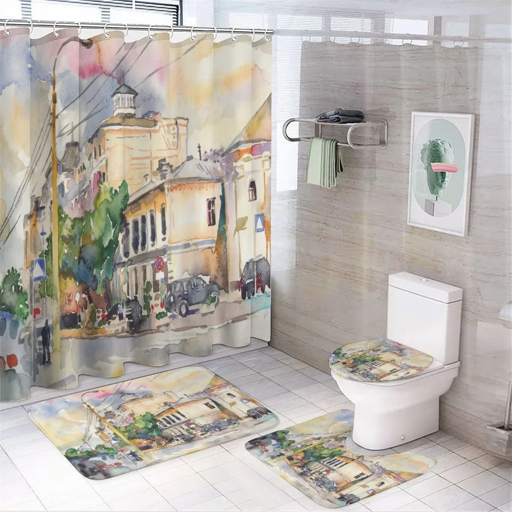 City Street Watercolors — Your design