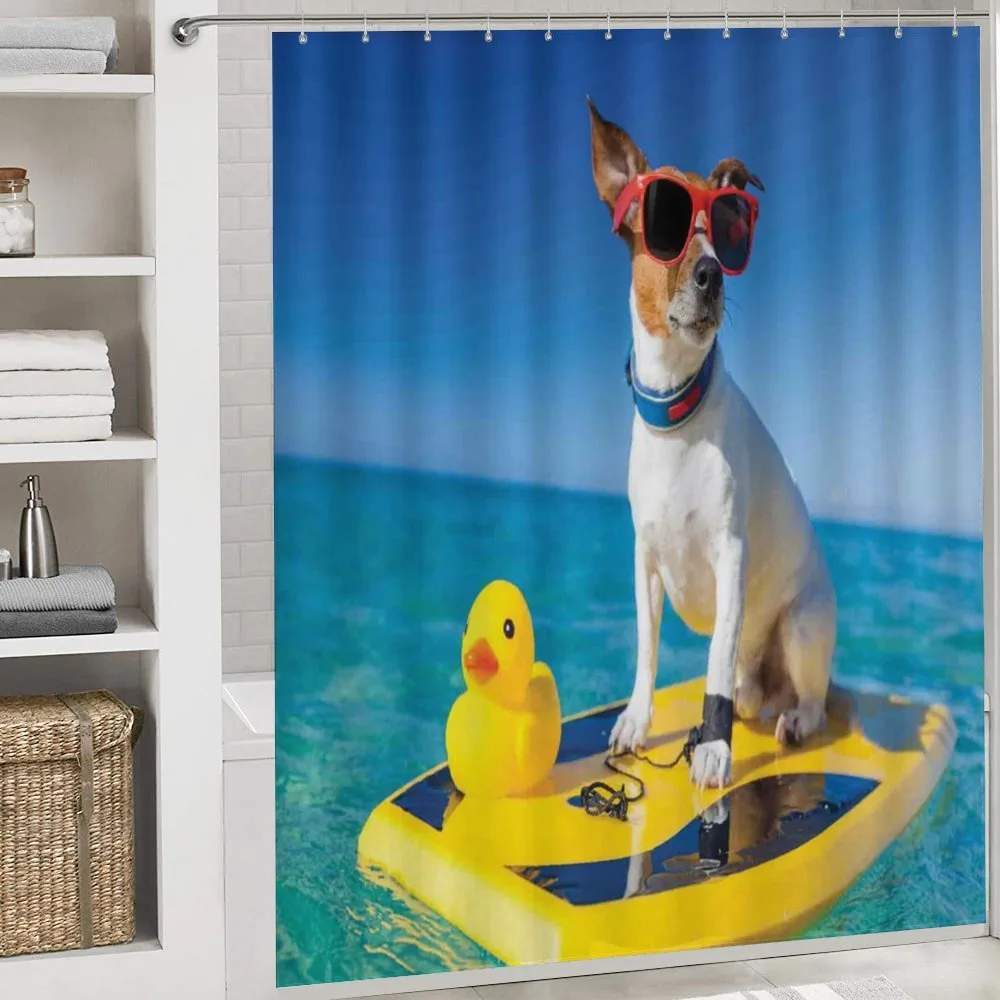 Dog Duck Surfing — Detail 4