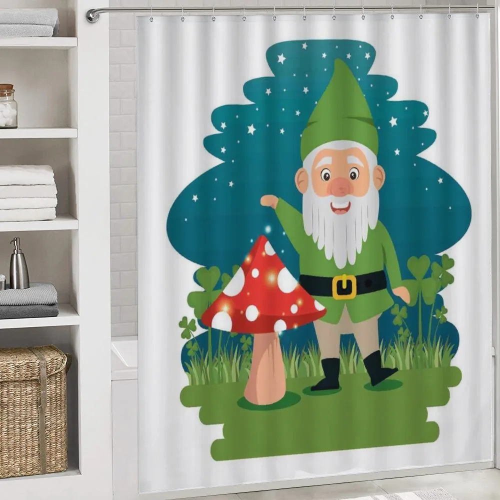 Elf with Mushroom in Forest — Detail 4