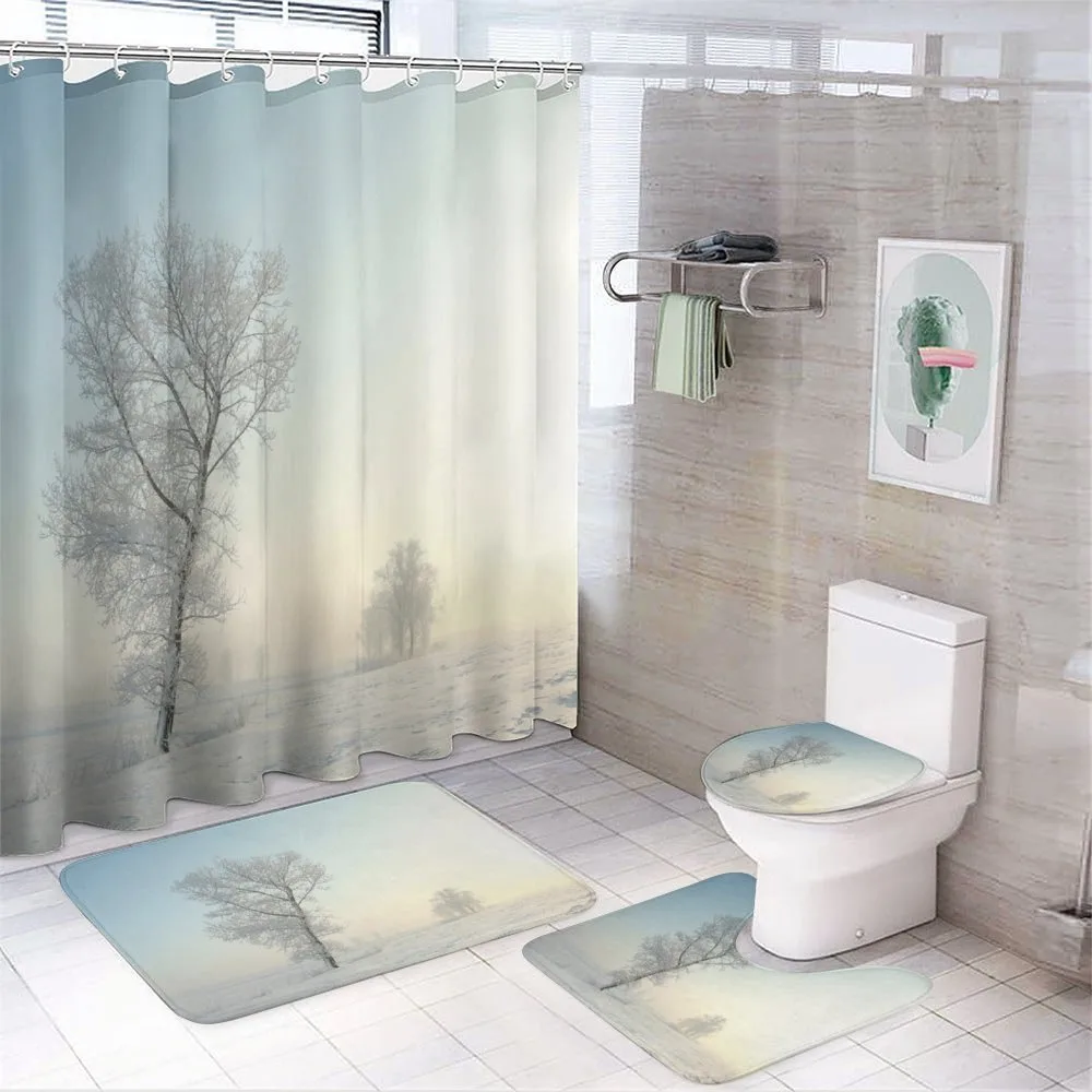 Frozen Tree Morning Sun — Your design