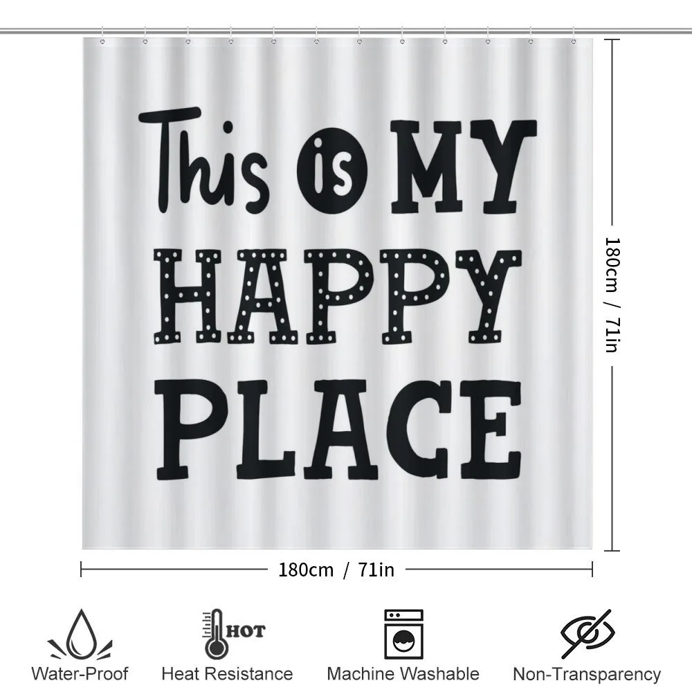 His is My Happy Place Phrase — Detail 2