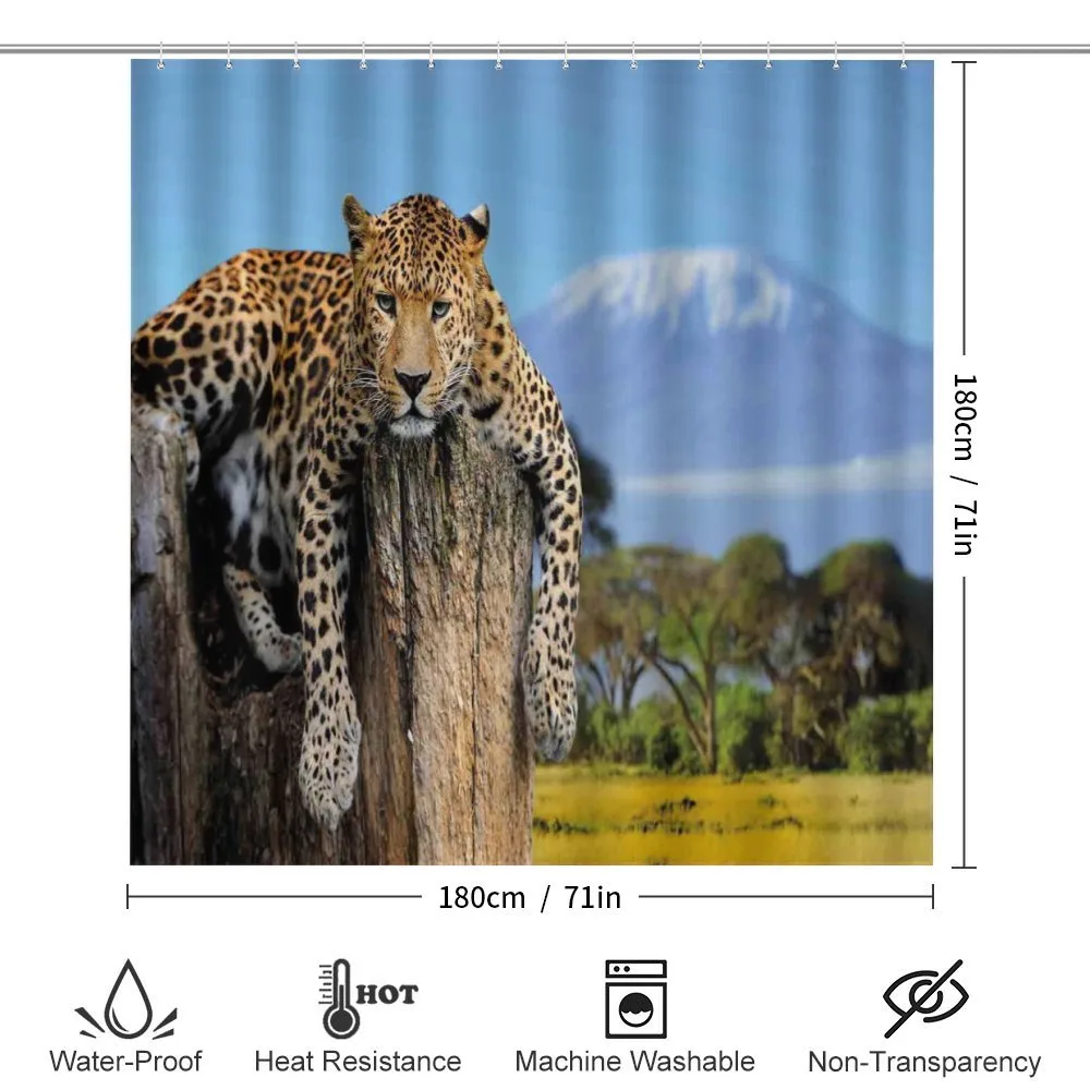 Leopard on a Tree — Detail 2